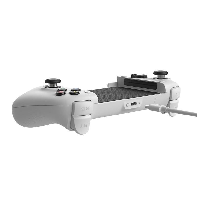 8Bitdo Ultimate Mobile Gaming Controller for iPhone, Apple, Android & Xbox Cloud Gaming, Bluetooth Gamepad with Hall Effect Joysticks, 2 Pro Back Buttons, Officially Licensed (White) - Image 3